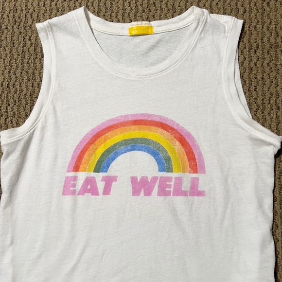 MOTHERThe Strong And The Silent Type Cotton Tank Size XS - Picture 11 of 12